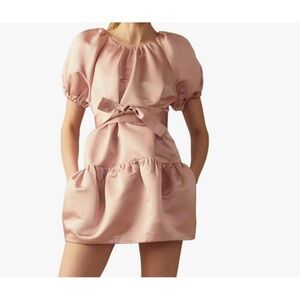 CYNTHIA ROWLEY ~Tulip Satin Mini Dress (NWOT)